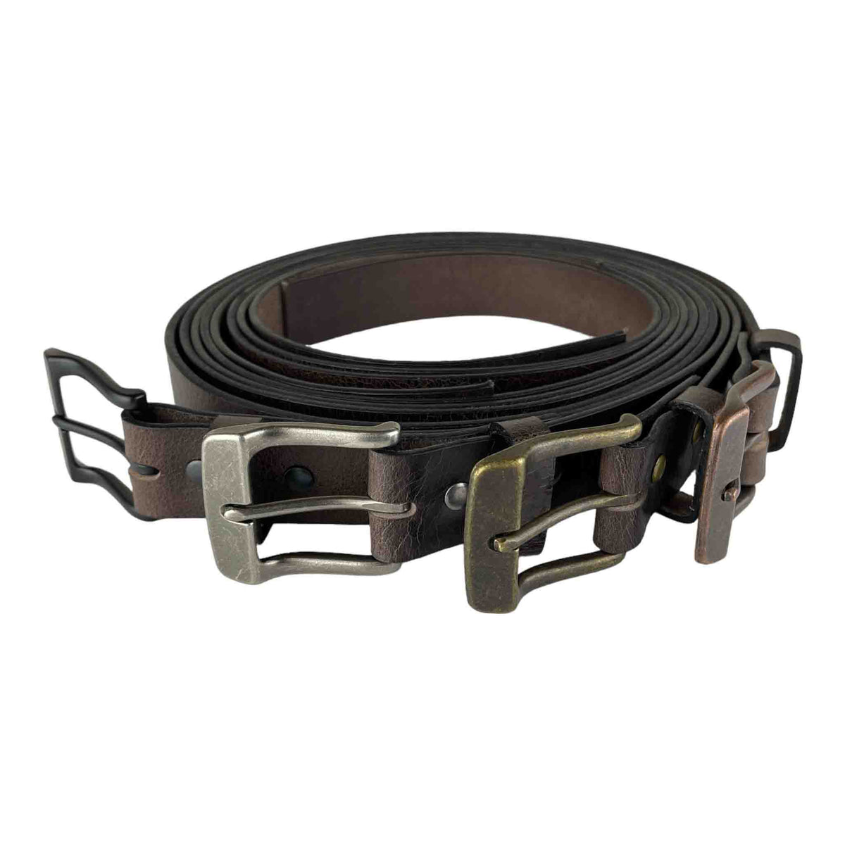 Introducing BAD&G CUSTOMS premium 1.5" Water Buffalo Leather Belts – a fusion of timeless craftsmanship and rugged elegance. Handcrafted with care, each belt showcases the unique character and durability of genuine water buffalo leather, known for its exceptional strength and natural grain patterns.
