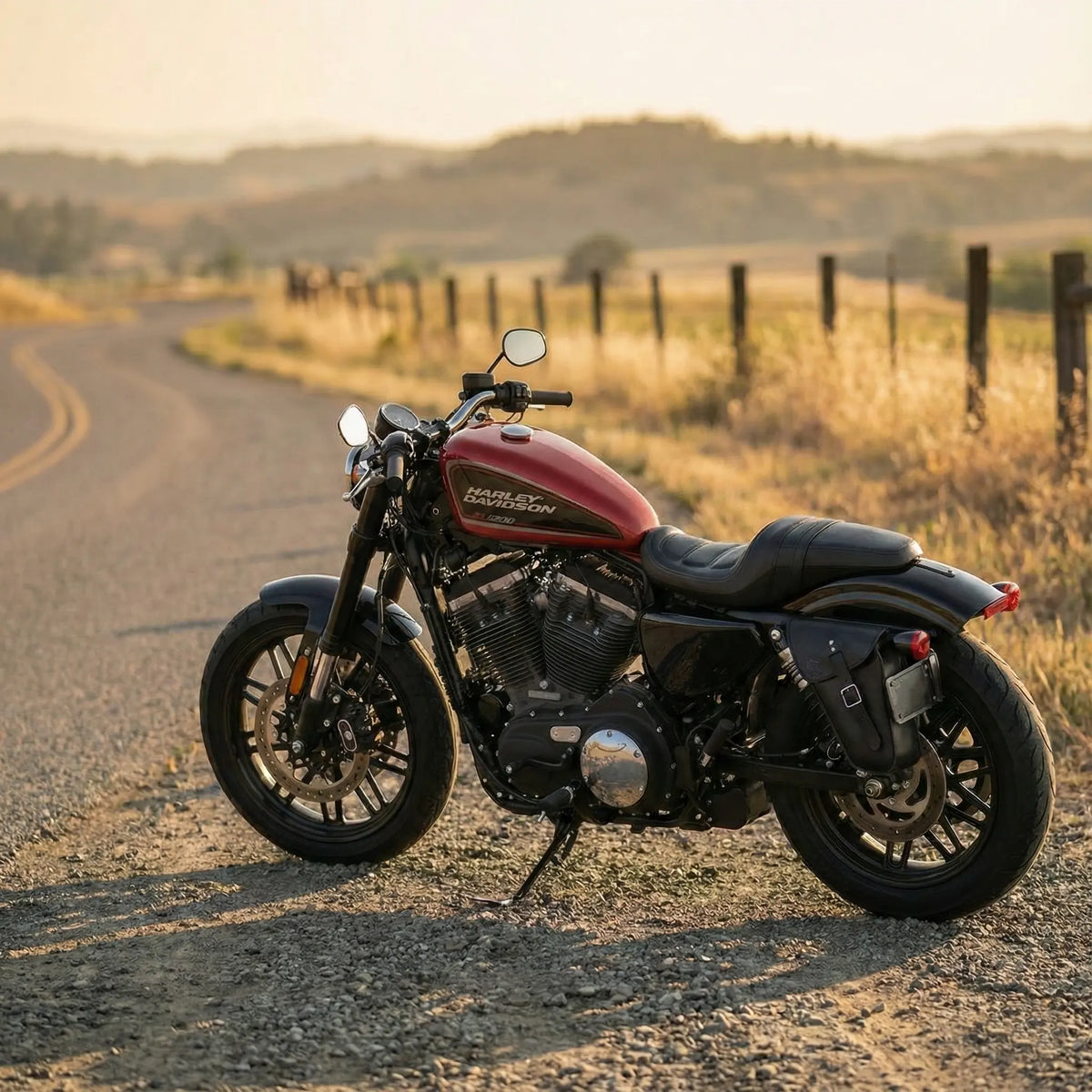H-D® Sportster Left Side Solo Bag - SL03