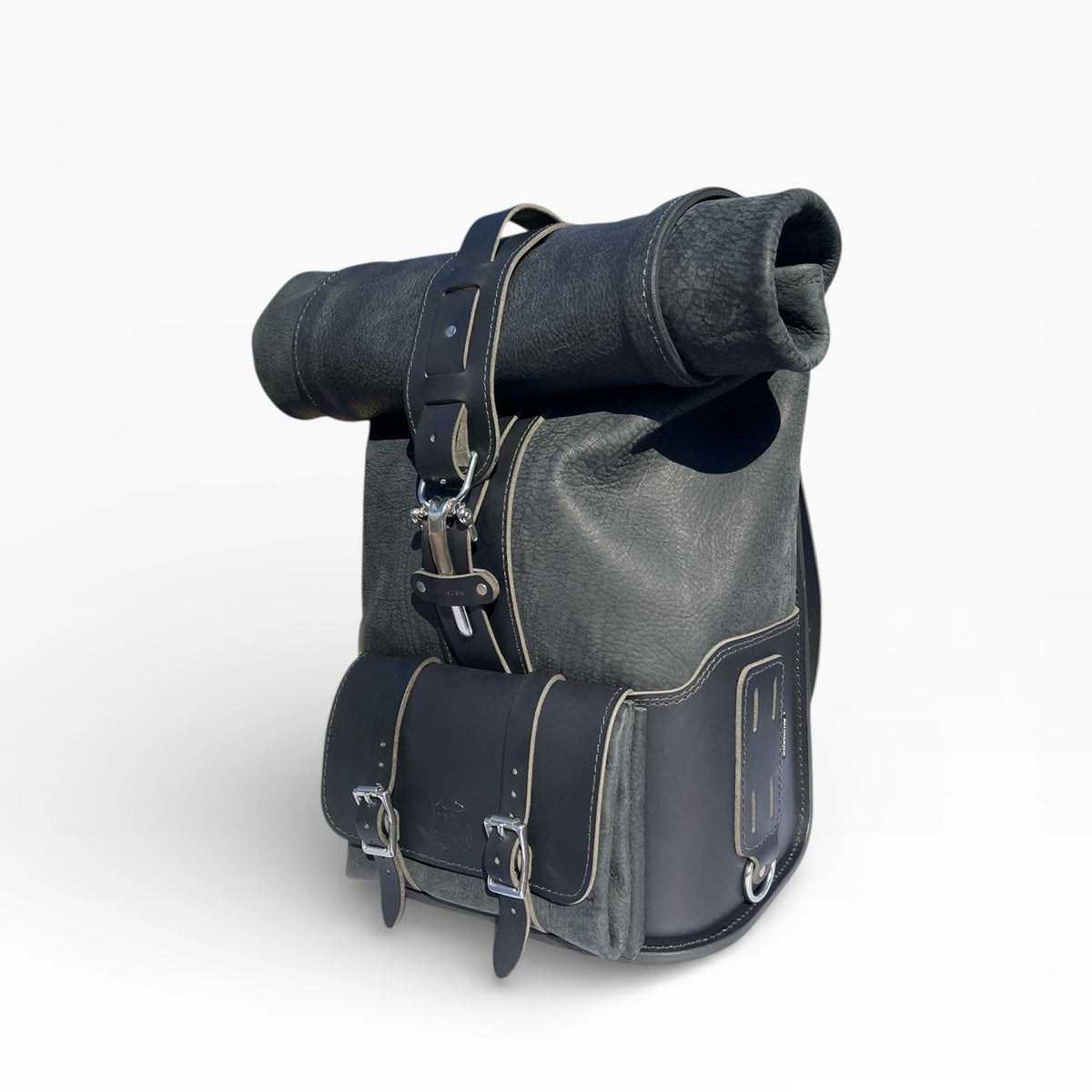 Rolltop Backpack Sissy Bar Bag - URB01S | 2-in-1 Design