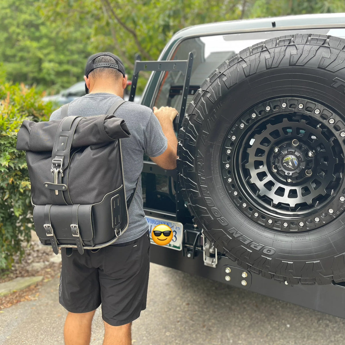 Universal Backpack Saddlebag - URB04 | Moto & Overland
