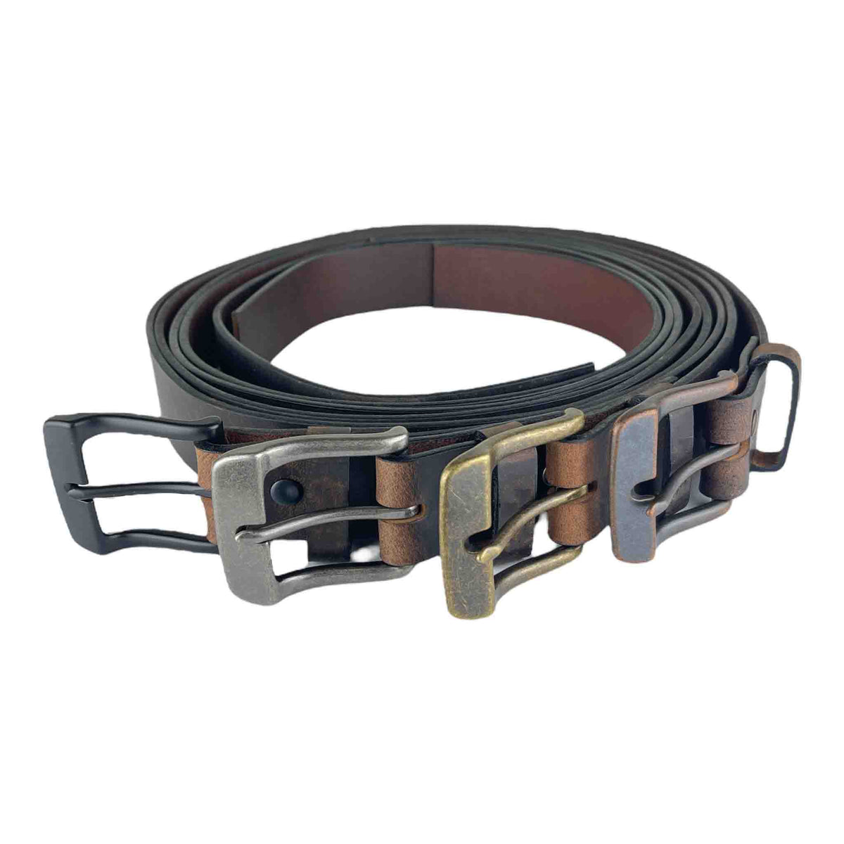 Introducing BAD&G CUSTOMS premium 1.5" Water Buffalo Leather Belts – a fusion of timeless craftsmanship and rugged elegance. Handcrafted with care, each belt showcases the unique character and durability of genuine water buffalo leather, known for its exceptional strength and natural grain patterns.