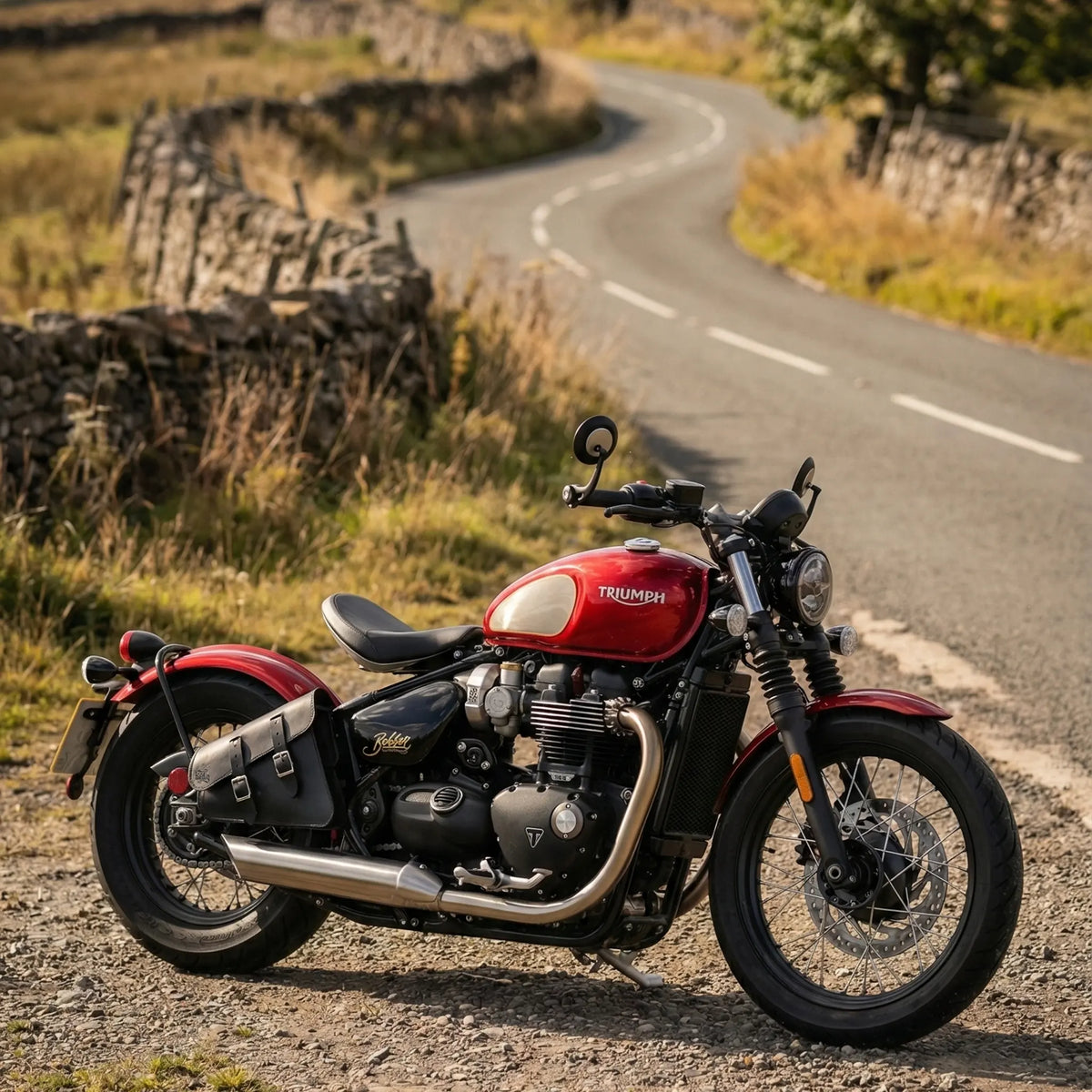 Triumph Bobber Speedmaster Solotasche rechts - TBR01