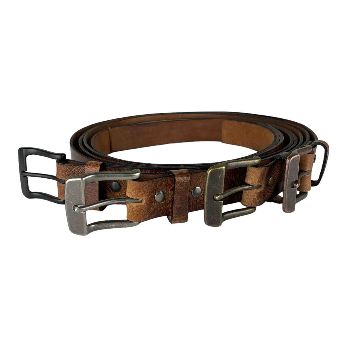 Introducing BAD&G CUSTOMS premium 1.5" Water Buffalo Leather Belts – a fusion of timeless craftsmanship and rugged elegance. Handcrafted with care, each belt showcases the unique character and durability of genuine water buffalo leather, known for its exceptional strength and natural grain patterns.