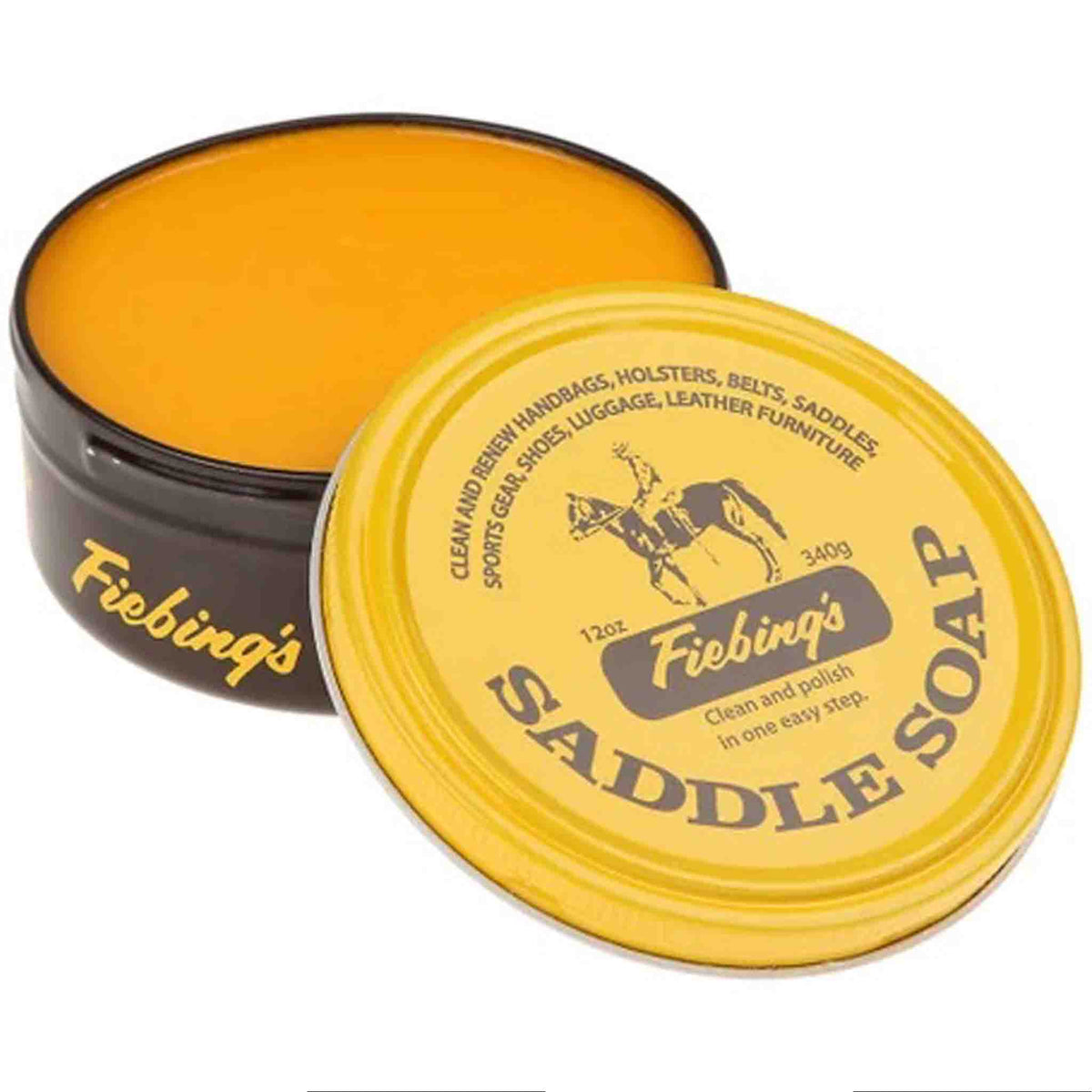 Perfect for cleaning crusty saddlebags and other leather goods. Cleans and restores natural leather, oils and polishes in one easy step. It lubricates leather fibers to prevent brittleness.